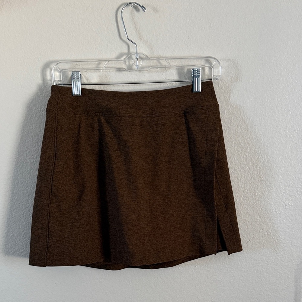 Outdoor Voices Brown Mini Skort